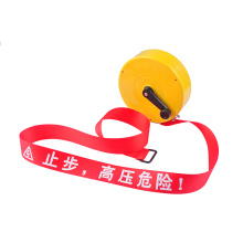 Safety barricade caution tape Retractable warning tape